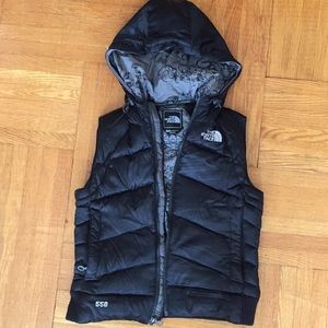 The North Face Black Vest Down XS